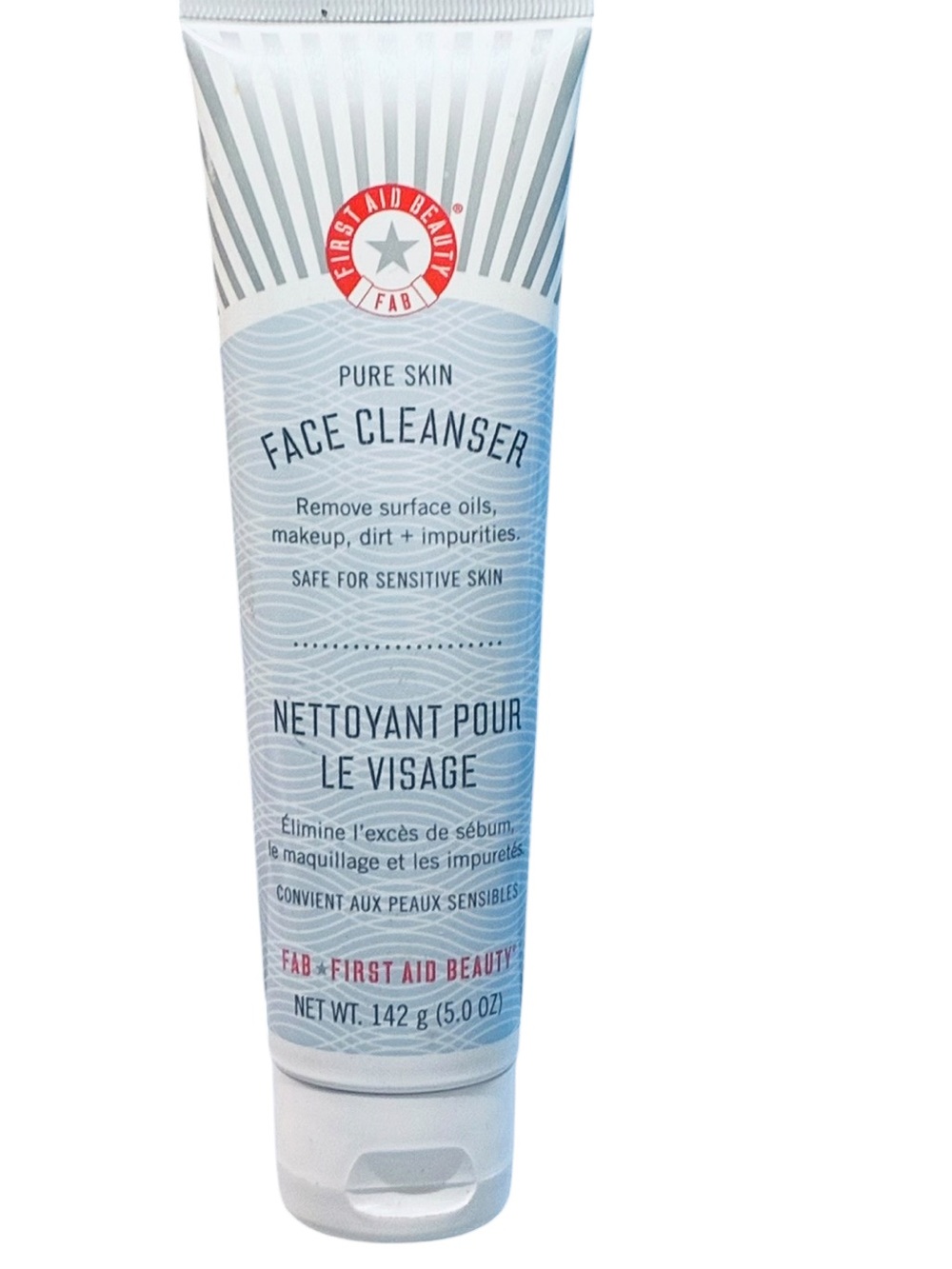 First Aid Beauty Pure Skin Face Cleanser 5 oz - NWT & SEALED